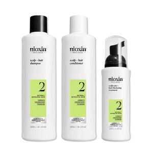 Nioxin Shampoo, Conditioner, and Treatment Set